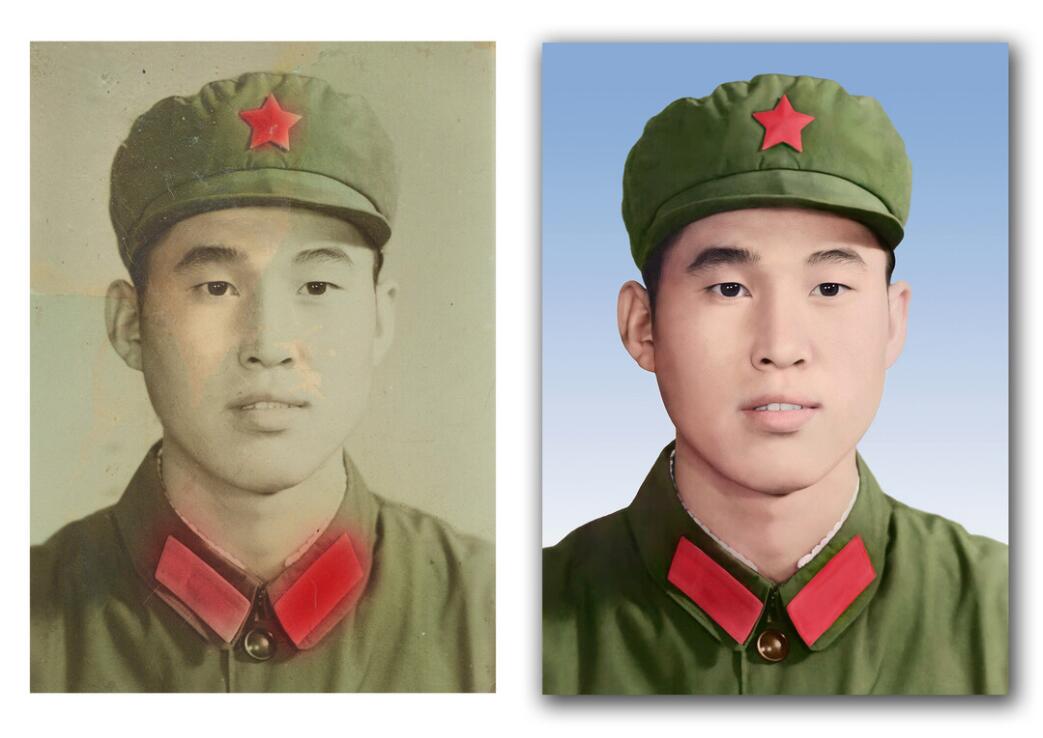 老边破损照片修复-18